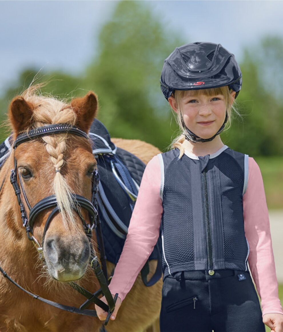 Protezione Schiena Equitazione Bambina Paraschiena SWING P07 Per